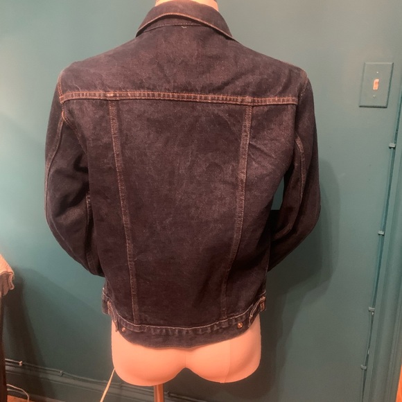 Vintage Spiegle dark denim jean jacket. Women’s size s/m or boys size large. - Picture 7 of 7